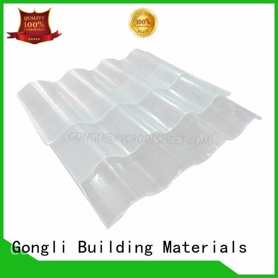 Transparent Fiberglass Sheet Transparent Roof Gongli