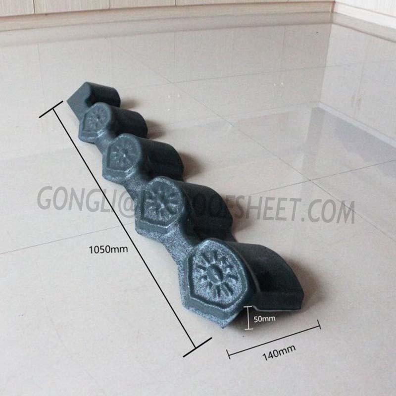 Gongli-Find Asa Chinese Style Tile Accessories | Corrugated Ridge Cap-5